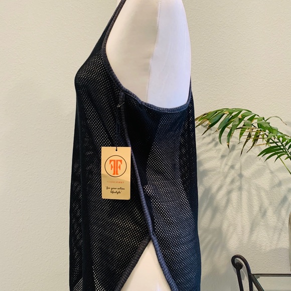 Mesh Racer Back Tank Top - Picture 2 of 8